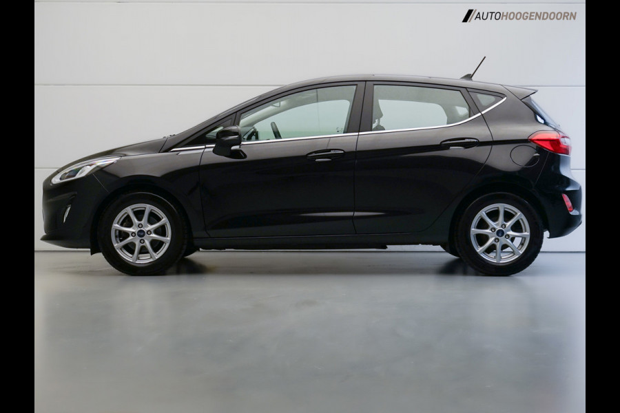 Ford Fiesta 1.0 EcoBoost Titanium Luxe (APPLE CARPLAY,KEYLESS,CRUISE,PARKEERSENSOREN,LANE ASSIST,CLIMATE,LM-VELGEN,TOPCONDITIE)