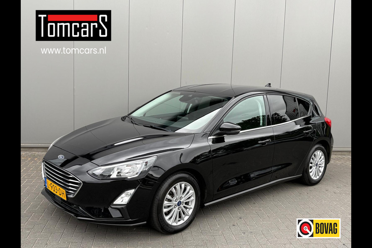 Ford Focus 125PK EcoB. Automaat Titanium Carplay-android/Navigatie/Parkeerhulp/Camera/Keyfree