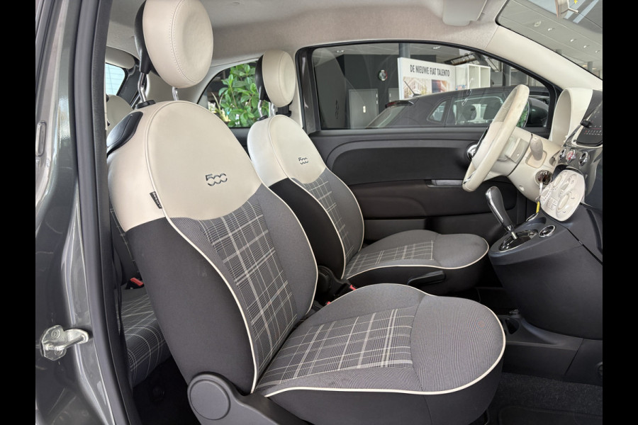 Fiat 500 1.2 Lounge Automaat - Airco - Apple carplay - Navigatie - Cruise control - Bluetooth - Licht metalen velgen 16 inch - Radio - Elektrische ramen - Stuur leder - Stuur multifunctioneel - Start/stop systee - Centrale vergrendeling met afstandsbediening