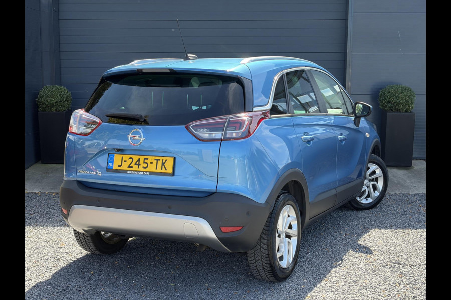 Opel Crossland X 1.2 Turbo Innovation ✓1e Eigenaar✓Dealer Onderhouden✓360° Camera✓Carplay✓Navi✓6 Bak✓110pk✓Keylss✓Halfleder✓Pdc V+A✓Lm velgen✓N.A.P✓Rijstrooksensor✓Dodehoeksensor✓Apk tot 09-2028