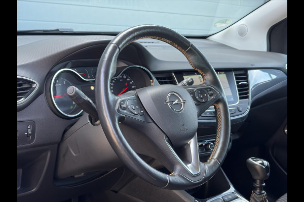 Opel Crossland X 1.2 Turbo Innovation ✓1e Eigenaar✓Dealer Onderhouden✓360° Camera✓Carplay✓Navi✓6 Bak✓110pk✓Keylss✓Halfleder✓Pdc V+A✓Lm velgen✓N.A.P✓Rijstrooksensor✓Dodehoeksensor✓Apk tot 09-2028