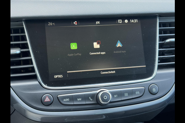 Opel Crossland X 1.2 Turbo Innovation ✓1e Eigenaar✓Dealer Onderhouden✓360° Camera✓Carplay✓Navi✓6 Bak✓110pk✓Keylss✓Halfleder✓Pdc V+A✓Lm velgen✓N.A.P✓Rijstrooksensor✓Dodehoeksensor✓Apk tot 09-2028