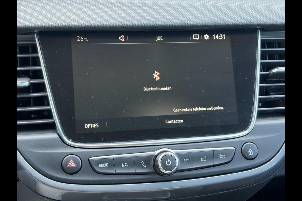 Opel Crossland X 1.2 Turbo Innovation ✓1e Eigenaar✓Dealer Onderhouden✓360° Camera✓Carplay✓Navi✓6 Bak✓110pk✓Keylss✓Halfleder✓Pdc V+A✓Lm velgen✓N.A.P✓Rijstrooksensor✓Dodehoeksensor✓Apk tot 09-2028