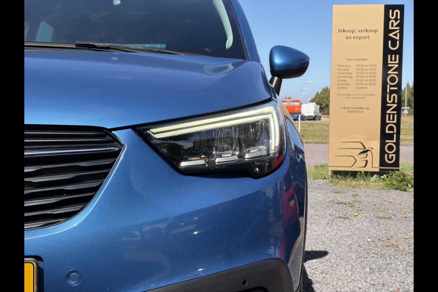 Opel Crossland X 1.2 Turbo Innovation ✓1e Eigenaar✓Dealer Onderhouden✓360° Camera✓Carplay✓Navi✓6 Bak✓110pk✓Keylss✓Halfleder✓Pdc V+A✓Lm velgen✓N.A.P✓Rijstrooksensor✓Dodehoeksensor✓Apk tot 09-2028