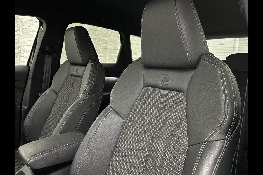 Audi Q4 e-tron 40 S-Line 77 kWh 204PK | Sportstoelen | Warmtepomp | Sonos Sound | H-Leder | 20" | 5x Q4 OP VOORRAAD! | Zwarte Hemelbekleding | S-Line in & Exterieur | Sportstuur | MMi+ | Rijklaarprijs! 27850,= excl. BTW.