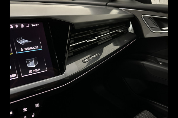 Audi Q4 e-tron 40 S-Line 77 kWh 204PK | Sportstoelen | Warmtepomp | Sonos Sound | H-Leder | 20" | 5x Q4 OP VOORRAAD! | Zwarte Hemelbekleding | S-Line in & Exterieur | Sportstuur | MMi+ | Rijklaarprijs! 27850,= excl. BTW.