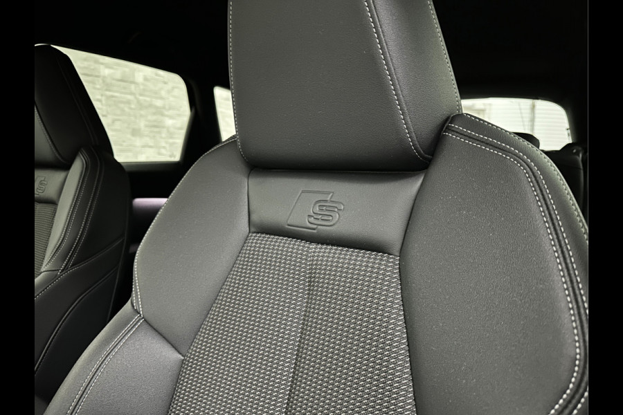 Audi Q4 e-tron 40 S-Line 77 kWh 204PK | Sportstoelen | Warmtepomp | Sonos Sound | H-Leder | 20" | 5x Q4 OP VOORRAAD! | Zwarte Hemelbekleding | S-Line in & Exterieur | Sportstuur | MMi+ | Rijklaarprijs! 27850,= excl. BTW.