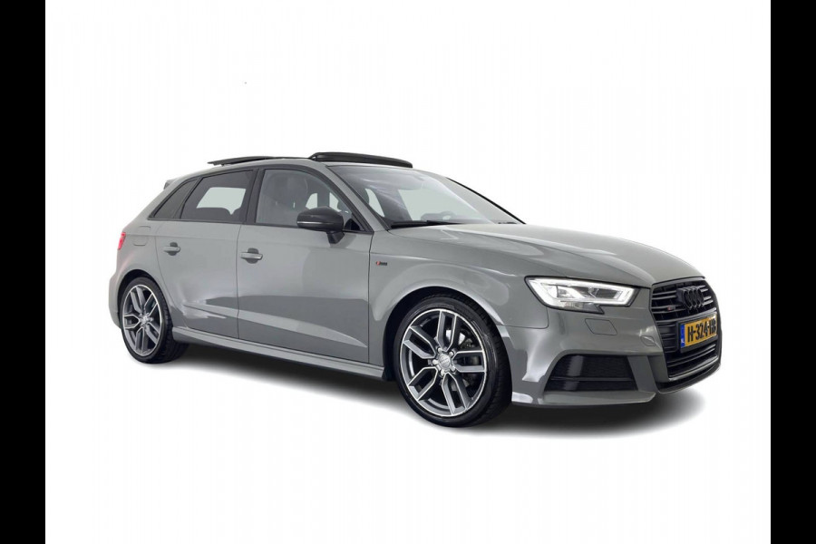 Audi A3 Sportback 35 TFSI S-Line Edition MHEV Aut. *PANO | LEATHER-FABRIC | LED-LIGHTS | DIGI-COCKPIT | NAVI-FULLMAP | HEATED-SPORTSEATS | PRIVACY-GLASS | ECC | PDC | CRUISE | 18''ALU*