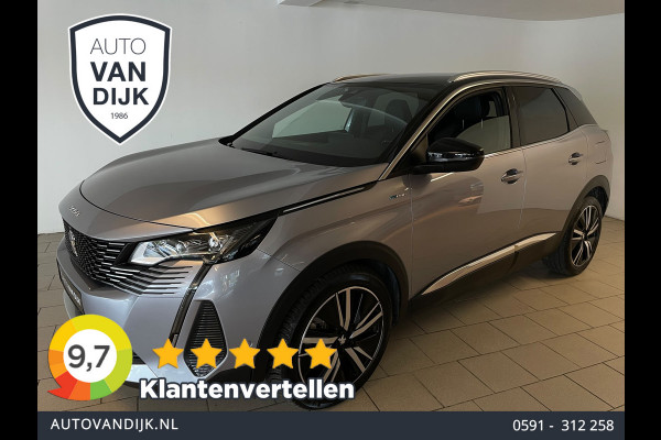 Peugeot 3008 1.6 HYbrid 225 GT Pack SOH 96 AUTOMAAT AIRCO CLIMA NAVI CRUISE APPLE CARPLAY ELEK KLEP ALCANTARA ZEER NETTE AUTO