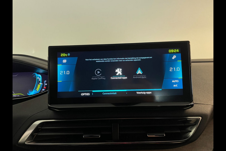 Peugeot 3008 1.6 HYbrid 225 GT Pack SOH 96 AUTOMAAT AIRCO CLIMA NAVI CRUISE APPLE CARPLAY ELEK KLEP ALCANTARA ZEER NETTE AUTO