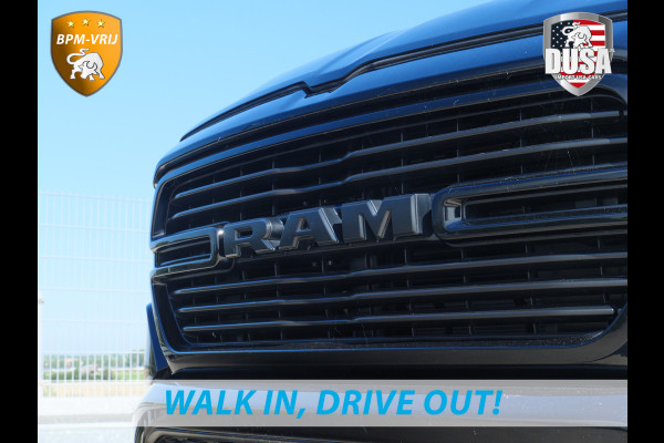Dodge Ram 1500 | Laramie Sport | 5.7 V8 | HEMI | 4x4 | Crew Cab Panoramadak | Leder | Uconnect touchscreen | Getoonde accessoires zijn verkrijgbaar tegen meerprijs