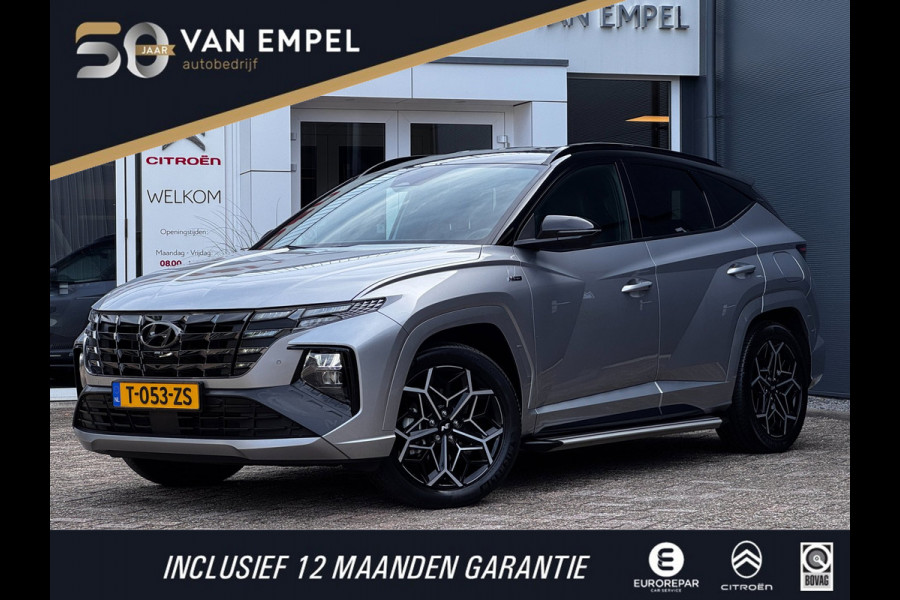Hyundai Tucson 1.6 T-GDI PHEV N Line 4WD | 98% SOH | Trekhaak | NL-Auto | 360 Camera | Stoelverwarming + Koeling | Krell