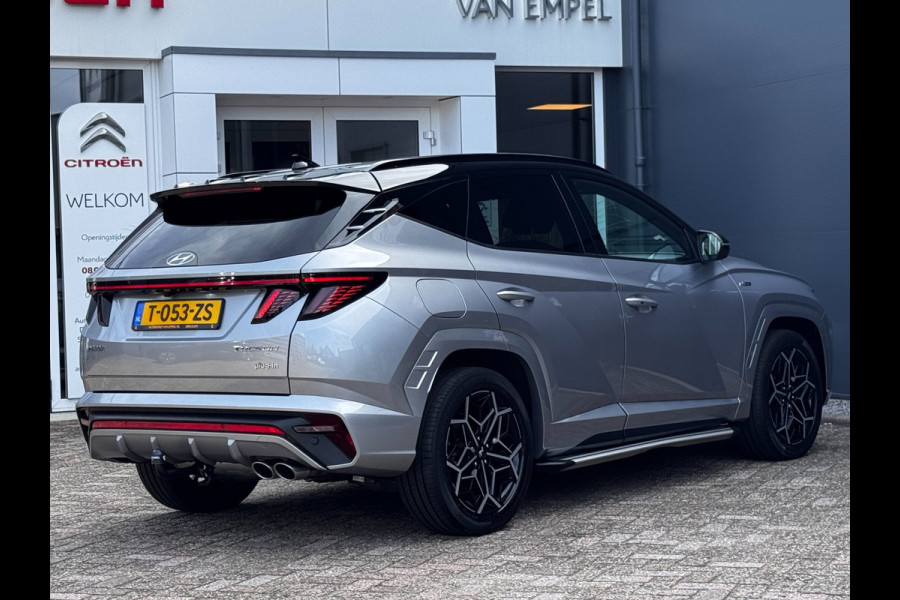 Hyundai Tucson 1.6 T-GDI PHEV N Line 4WD | 98% SOH | Trekhaak | NL-Auto | 360 Camera | Stoelverwarming + Koeling | Krell