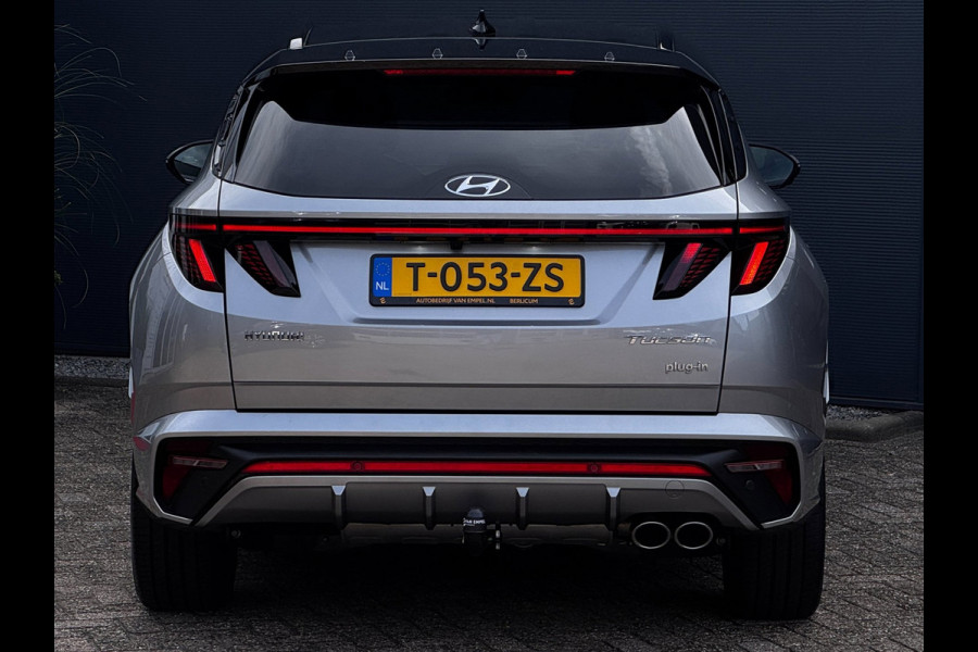 Hyundai Tucson 1.6 T-GDI PHEV N Line 4WD | 98% SOH | Trekhaak | NL-Auto | 360 Camera | Stoelverwarming + Koeling | Krell