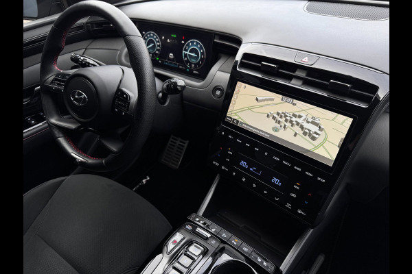 Hyundai Tucson 1.6 T-GDI PHEV N Line 4WD | 98% SOH | Trekhaak | NL-Auto | 360 Camera | Stoelverwarming + Koeling | Krell