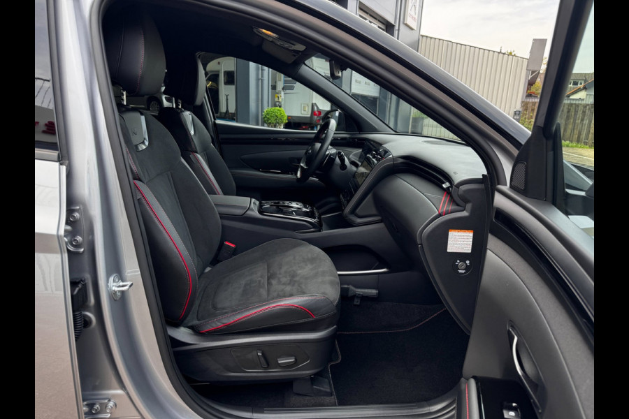 Hyundai Tucson 1.6 T-GDI PHEV N Line 4WD | 98% SOH | Trekhaak | NL-Auto | 360 Camera | Stoelverwarming + Koeling | Krell