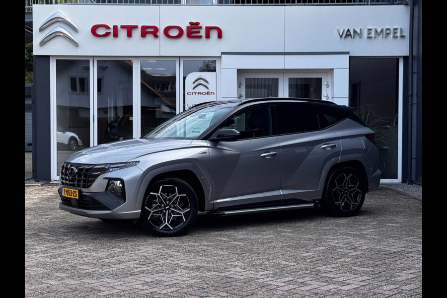 Hyundai Tucson 1.6 T-GDI PHEV N Line 4WD | 98% SOH | Trekhaak | NL-Auto | 360 Camera | Stoelverwarming + Koeling | Krell