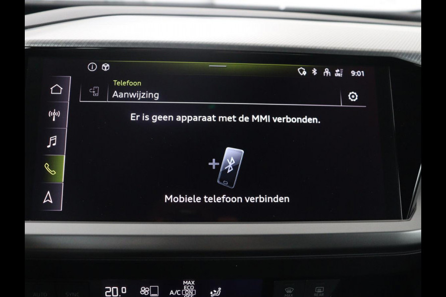 Audi Q4 e-tron 40 Advanced edition 77 kWh | SOH 93,3% | Adaptive cruise | Stoelverwarming | Navigatie | Carplay | Climate control | Camera | Park assist | Trekhaak | 19" velgen