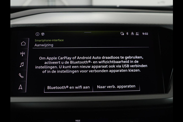 Audi Q4 e-tron 40 Advanced edition 77 kWh | SOH 93,3% | Adaptive cruise | Stoelverwarming | Navigatie | Carplay | Climate control | Camera | Park assist | Trekhaak | 19" velgen