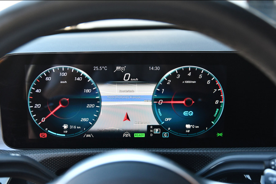 Mercedes-Benz A-Klasse 250 e AMG Edition, Night, Burmester, ACC, Trekhaak, Dodeh, Sfeer, Camera!