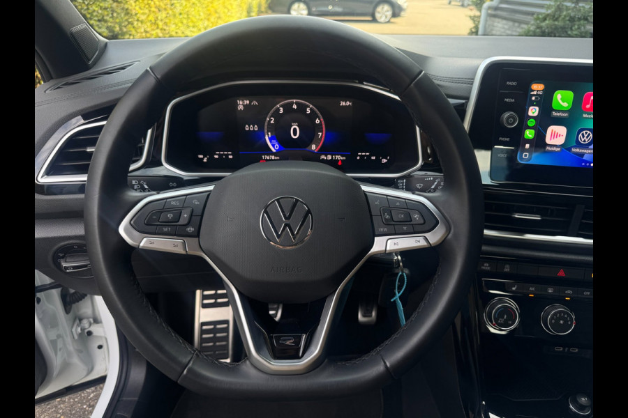 Volkswagen T-Roc 1.0 TSI R-Line IQ-light / Carplay / ACC / PDC / Stoelverwarming / Digitiale cockpit / Zwarte hemel / 4-Seiz. Band