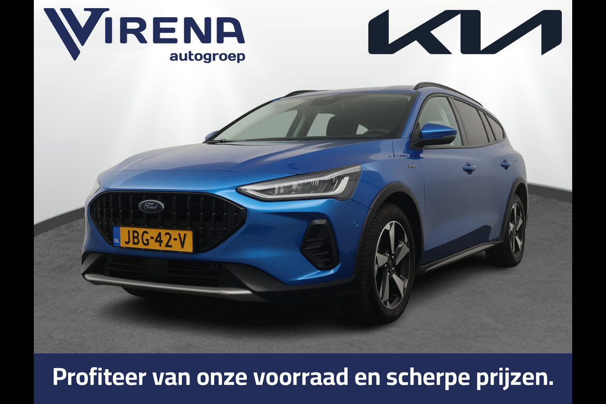 Ford FOCUS Wagon 1.0 EcoBoost Hybrid Active X - Trekhaak - All-Season banden - Camera - AppleCarplay - Android Auto - Virena Zekerheidspakket 895,-