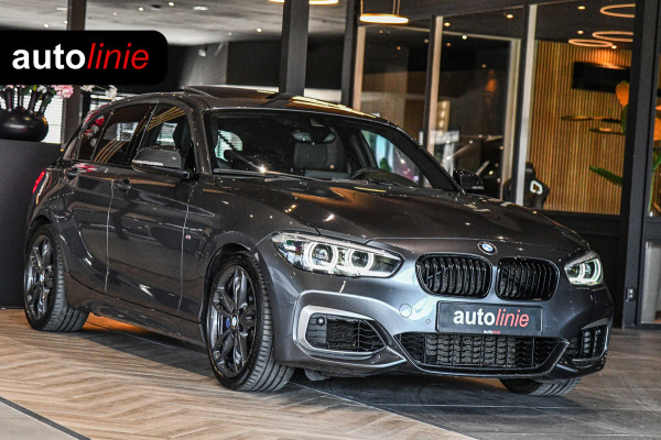 BMW 1-serie M140i High Executive, LCI2, Pano, Carbon, H.Kardon, Camera, Leder!