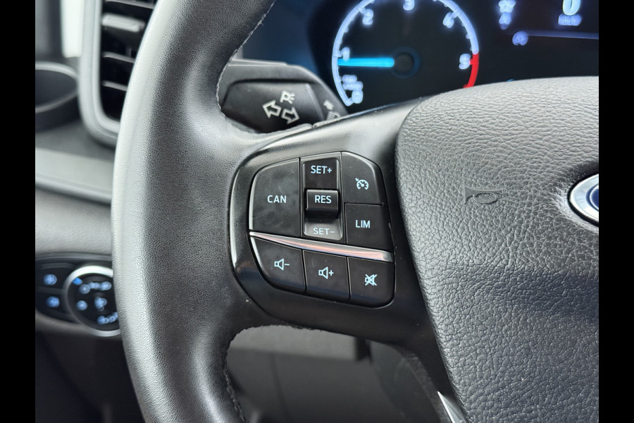 Ford Transit Custom 280 2.0TDCI 130PK Euro 6 L1H1 3-Persoons Navi Airco Cruise Control Bluetooth DAB Pdc Trend Betonplex Vloer Wandbetimmering Schuifdeur+Raam Achterdeuren+Ramen 1e Eigenaar