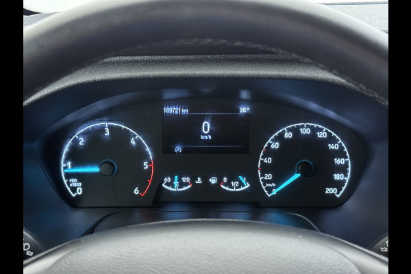 Ford Transit Custom 280 2.0TDCI 130PK Euro 6 L1H1 3-Persoons Navi Airco Cruise Control Bluetooth DAB Pdc Trend Betonplex Vloer Wandbetimmering Schuifdeur+Raam Achterdeuren+Ramen 1e Eigenaar