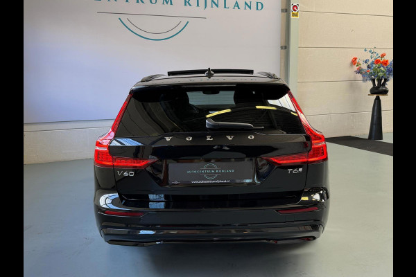 Volvo V60 2.0 T6 Plug-in hybrid AWD Ultra Dark, Pano, HUD, Leer, Elektrische stoelen, stoel/Stuurverwarming, Harman kardon,