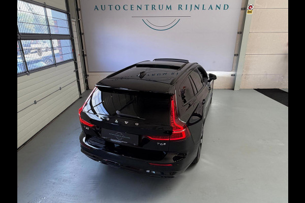 Volvo V60 2.0 T6 Plug-in hybrid AWD Ultra Dark, Pano, HUD, Leer, Elektrische stoelen, stoel/Stuurverwarming, Harman kardon,