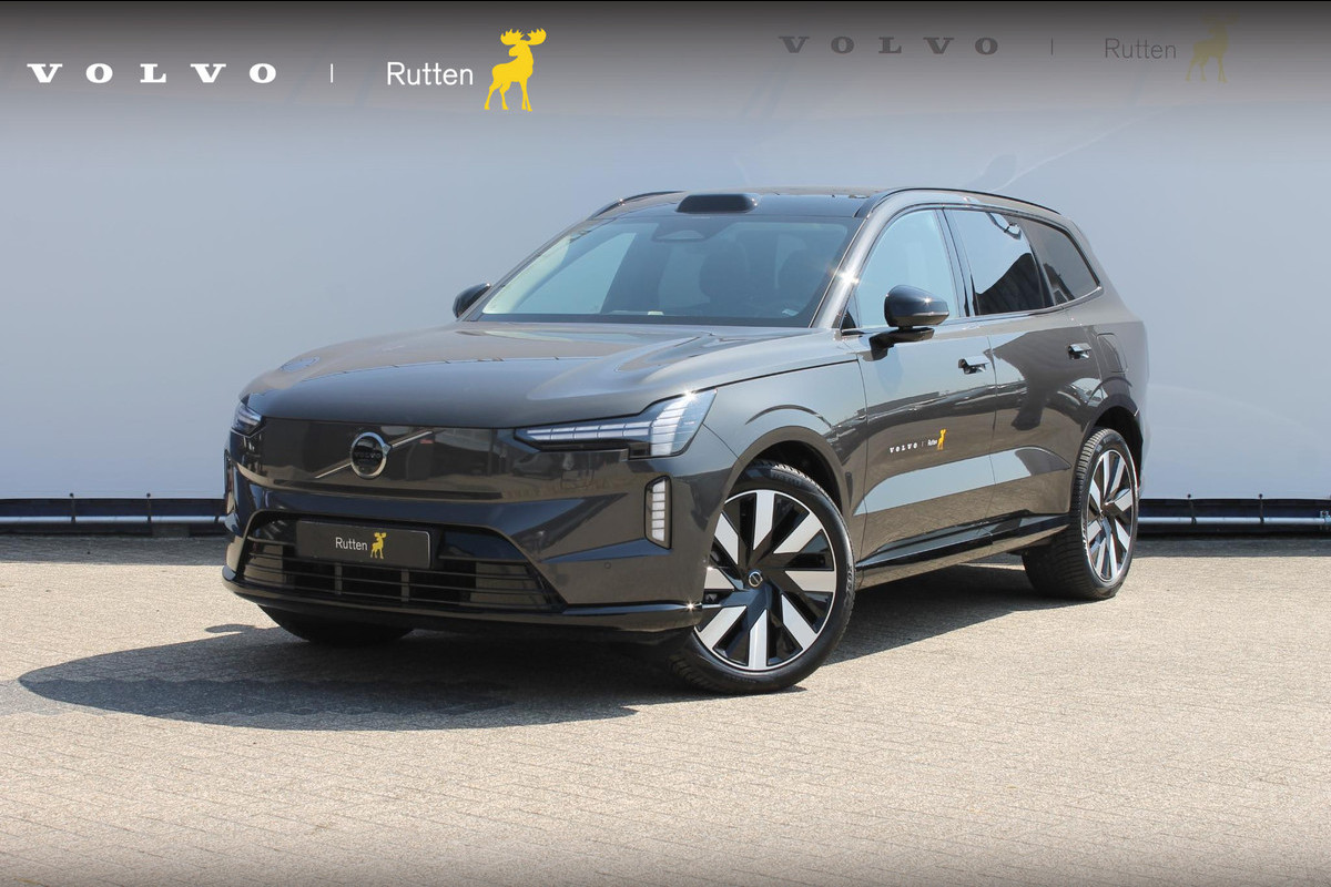 Volvo EX90 408PK Twin Motor Ultra / Panoramadak / Luchtvering / Head-up display / Stoelverwarming en stuurwielverwarming / Massagestoelen / Memory seats / Adaptive cruise control / 360 Camera / elektrische achterklep