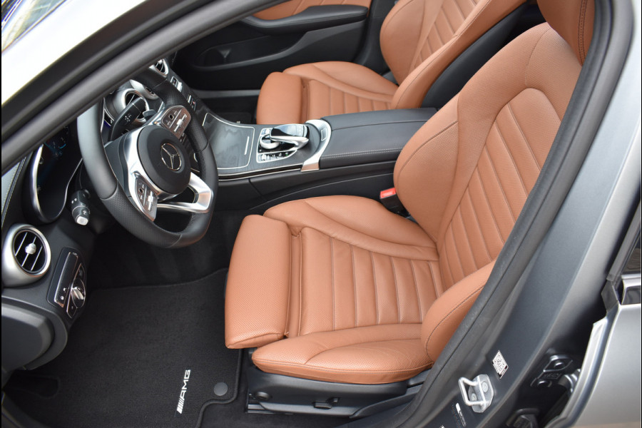 Mercedes-Benz C-Klasse 300 AMG 258 Pk Designo Matt Metallic Pano Vol Leder Digitale Cockpit Multi Beam 360 Camera Origineel Nederlands