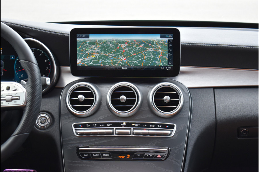Mercedes-Benz C-Klasse 300 AMG 258 Pk Designo Matt Metallic Pano Vol Leder Digitale Cockpit Multi Beam 360 Camera Origineel Nederlands