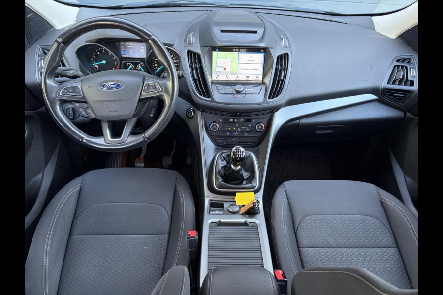 Ford Kuga 1.5 EcoBoost Trend Ultimate ✓2e Eigenaar✓Navi✓Trekhaak✓Carplay✓Clima✓Cruise✓Lm velgen✓Pdc✓120pk✓6 Bak✓N.A.P✓Apk tot 10-2027