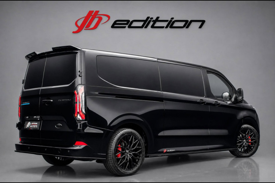 Ford E-Transit Cust. 320 L2H1 Limited 71 kWh DC DUBBEL CABINE / JB-EDITON / CAMERA / 370KM RANGE / APPLE CARPLAY DRIVERS- PACK