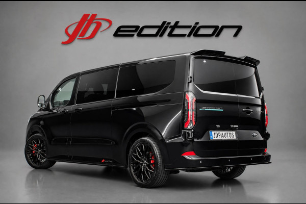 Ford E-Transit Cust. 320 L2H1 Limited 71 kWh DC DUBBEL CABINE / JB-EDITON / CAMERA / 370KM RANGE / APPLE CARPLAY DRIVERS- PACK