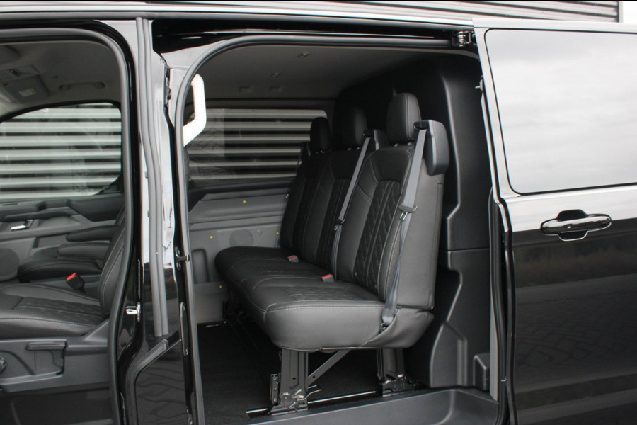 Ford E-Transit Cust. 320 L2H1 Limited 71 kWh DC DUBBEL CABINE / JB-EDITON / CAMERA / 370KM RANGE / APPLE CARPLAY DRIVERS- PACK