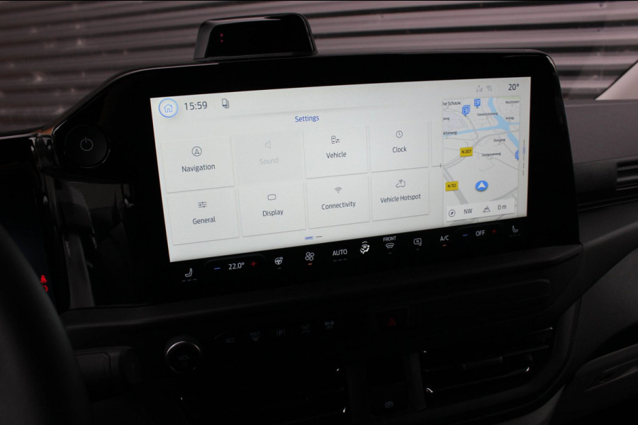 Ford E-Transit Cust. 320 L2H1 Limited 71 kWh DC DUBBEL CABINE / JB-EDITON / CAMERA / 370KM RANGE / APPLE CARPLAY DRIVERS- PACK
