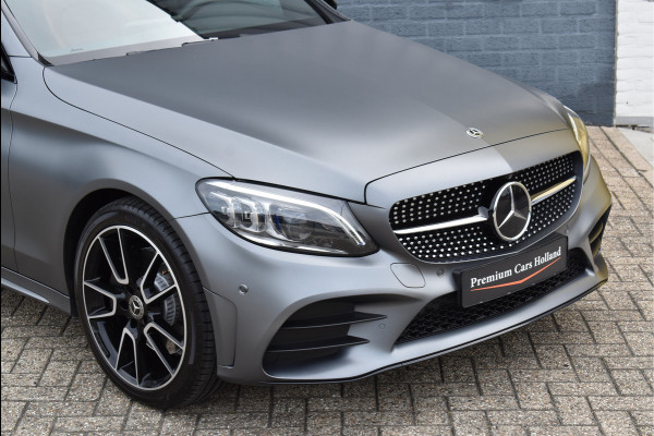 Mercedes-Benz C-Klasse 300 AMG 258 Pk Designo Matt Metallic Pano Vol Leder Digitale Cockpit Multi Beam 360 Camera Origineel Nederlands