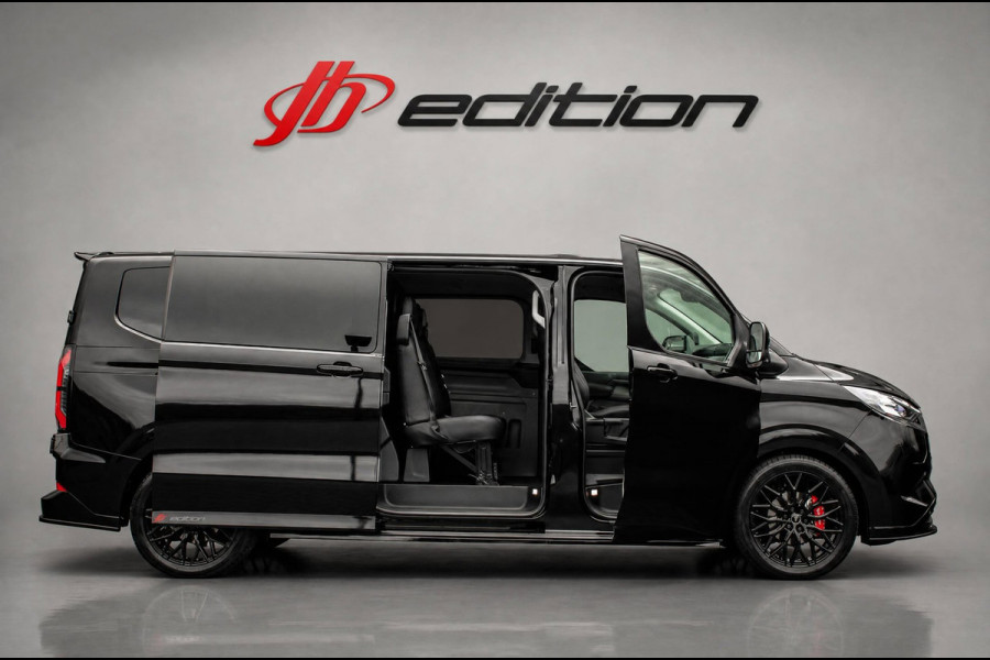 Ford E-Transit Cust. 320 L2H1 Limited 71 kWh DC DUBBEL CABINE / JB- EDITON / CAMERA / 370KM RANGE / APPLE CARPLAY DRIVERS- PACK