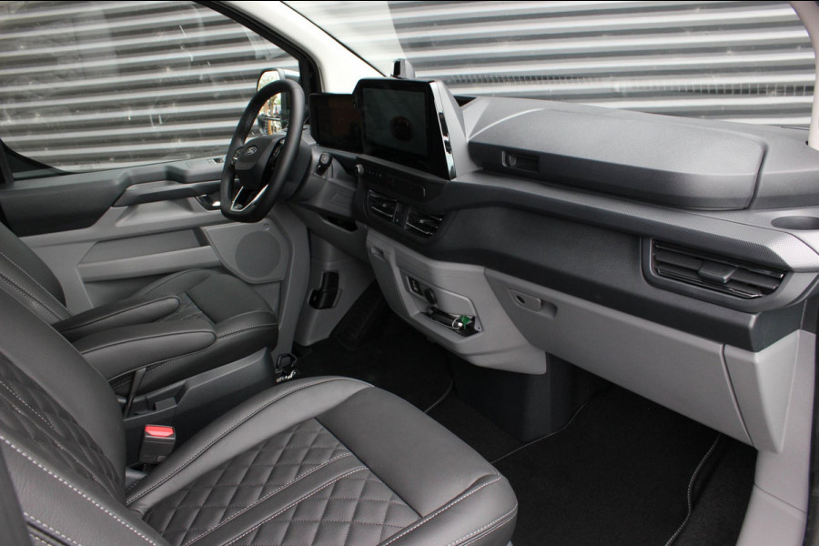 Ford E-Transit Cust. 320 L2H1 Limited 71 kWh DC DUBBEL CABINE / JB- EDITON / CAMERA / 370KM RANGE / APPLE CARPLAY DRIVERS- PACK