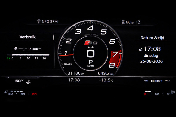Audi A3 Limousine 2.0 TFSI S3 quattro 300PK / PANO / VIRTUAL / RS SEATS / ACC / B&O / KEYLESS