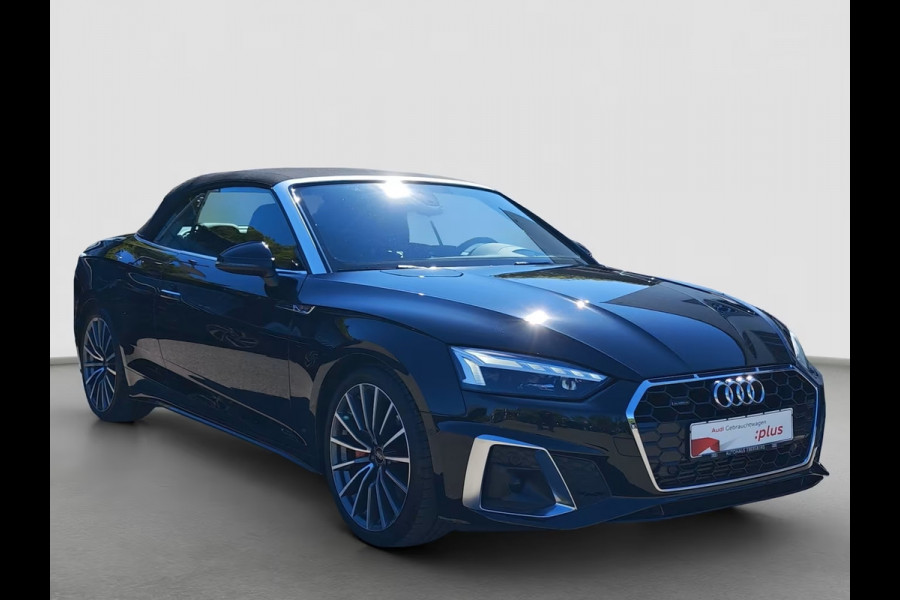 Audi A5 Cabriolet 45 TFSI Quattro S-LINE ** MATRIX, LEDER, VIRTUAL, NEKVERW, ACC, ALARM, 19-inch LMV ** UNFALLFREI - AUDI ONDERH ** ** INFORMEER OOK NAAR ONZE AANTREKKELIJKE FINANCIAL-LEASE TARIEVEN **