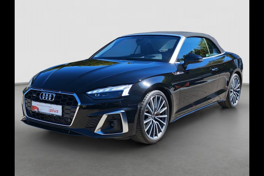 Audi A5 Cabriolet 45 TFSI Quattro S-LINE ** MATRIX, LEDER, VIRTUAL, NEKVERW, ACC, ALARM, 19-inch LMV ** UNFALLFREI - AUDI ONDERH ** ** INFORMEER OOK NAAR ONZE AANTREKKELIJKE FINANCIAL-LEASE TARIEVEN **