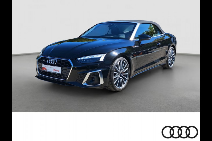 Audi A5 Cabriolet 45 TFSI Quattro S-LINE ** MATRIX, LEDER, VIRTUAL, NEKVERW, ACC, ALARM, 19-inch LMV ** UNFALLFREI - AUDI ONDERH ** ** INFORMEER OOK NAAR ONZE AANTREKKELIJKE FINANCIAL-LEASE TARIEVEN **