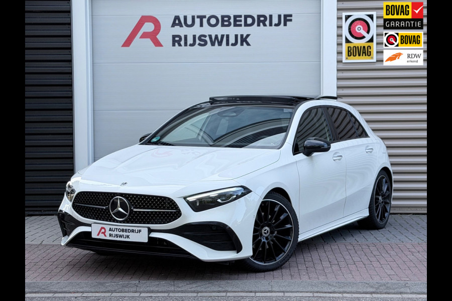 Mercedes-Benz A-Klasse 180 AMG Night Edition Pano/Camera/Sfeer