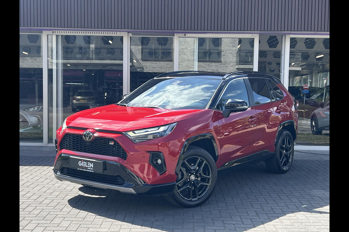 Toyota RAV4 2.5 Hybrid AWD GR Sport | JBL, Geheugenfunctie, 360 Camera, Dodehoekherkenning, Stoel + Stuurverwarming, 19 inch, 1650KG Trekgew