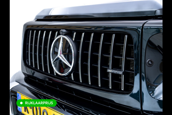 Mercedes-Benz G-Klasse 63 AMG Prem.Plus | Elek. schuif-/kanteldak | Burmester High end | Stoelverw. & koeling | Memory stoelen | Adap. cruise | Trekhaak, Treeplanken, Alcantara hemel, 360 Camera, Massagestoelen, NL auto, Volledig dealer onderhouden.