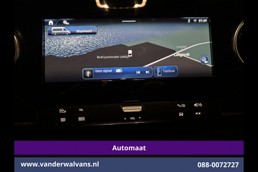 Mercedes-Benz Sprinter 317 CDI 170pk 9G-Tronic Automaat L2H2 2025 Model Euro6 Airco | Camera | Navigatie | Adaptieve Cruisecontrol | LED Chauffeursstoel, Stoelverwarming, Parkeersensoren, Bijrijdersbank, XL MBUX